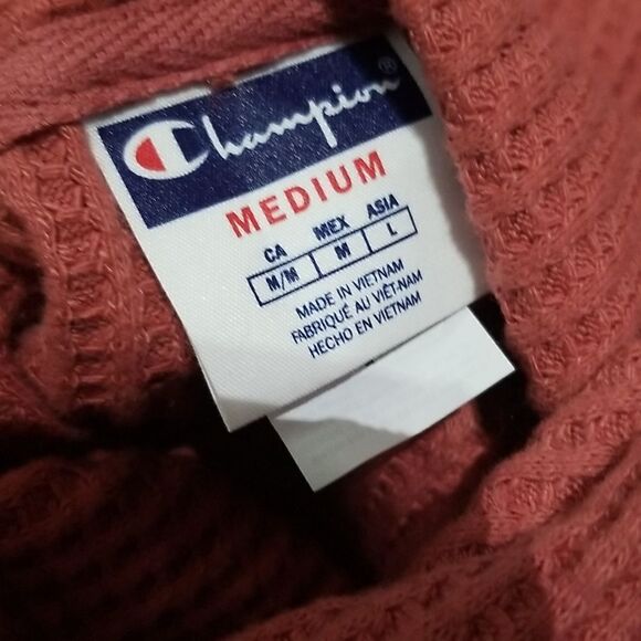 Champion Knit Hooded Sweater Women's size Medium - Picture 4 of 4